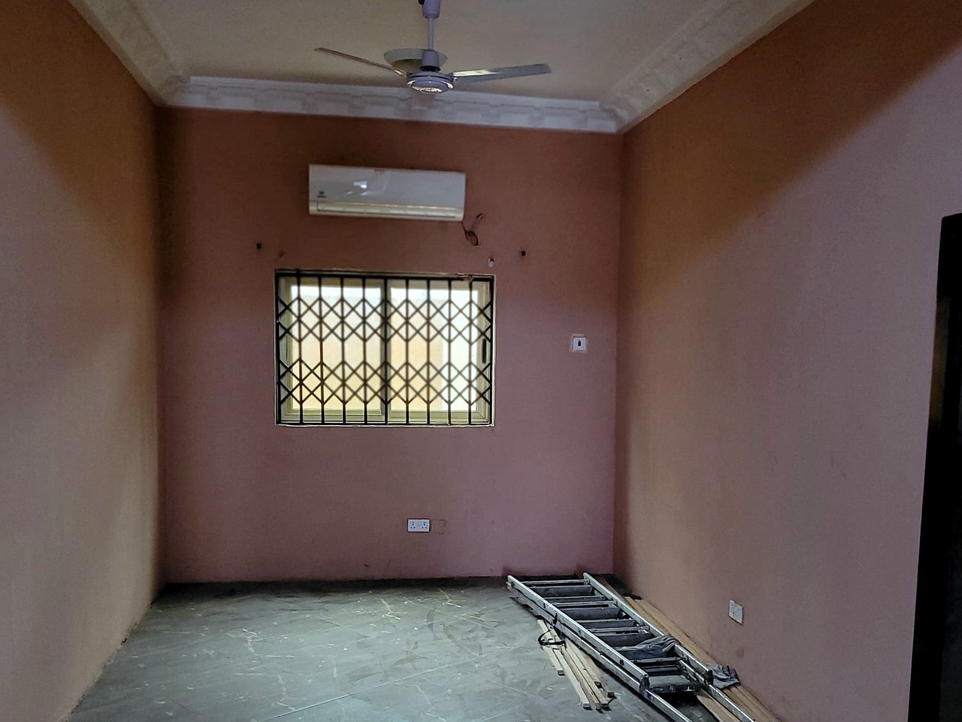 Bedroom with air conditioning