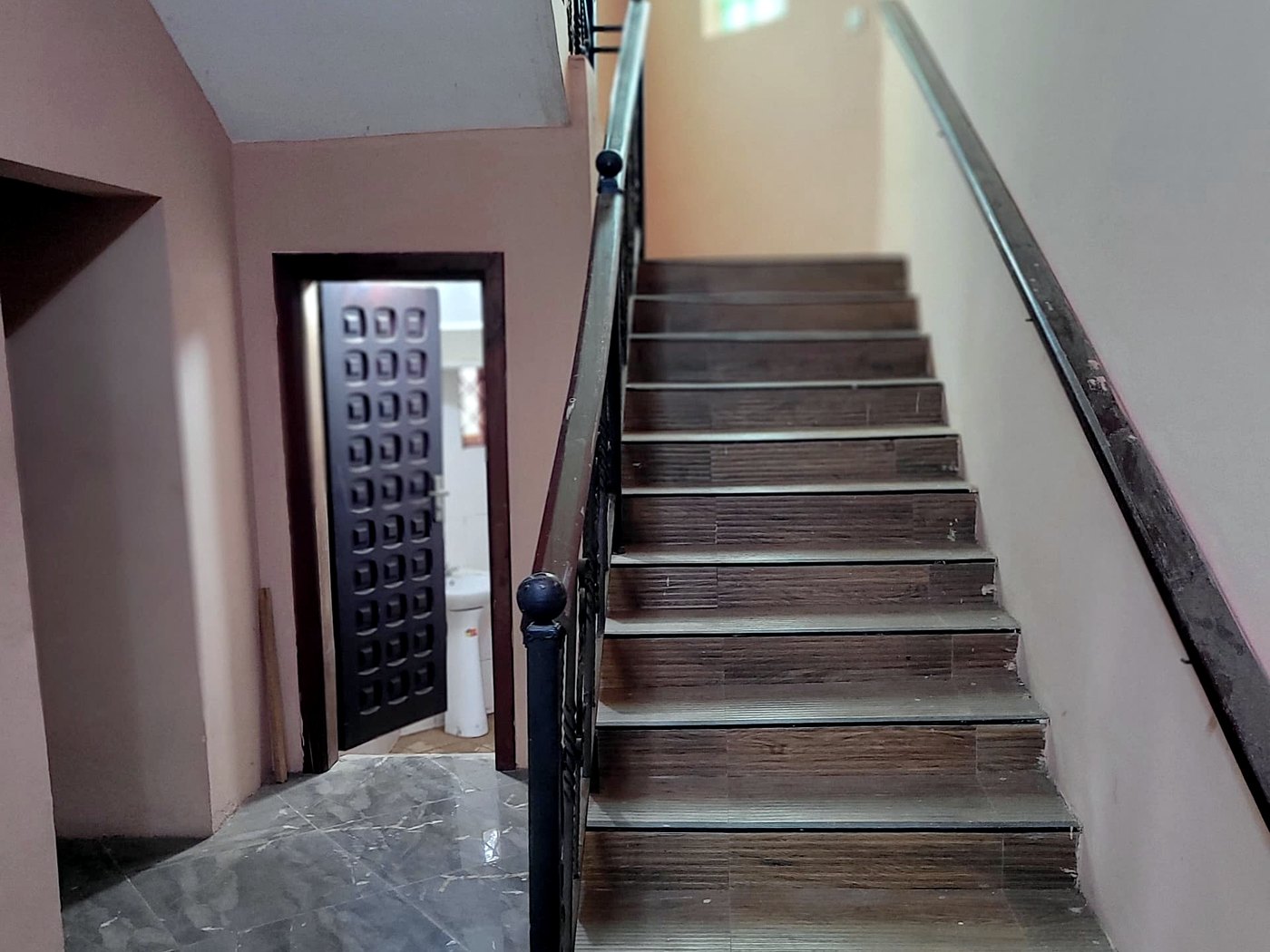 Staircase to the first floor