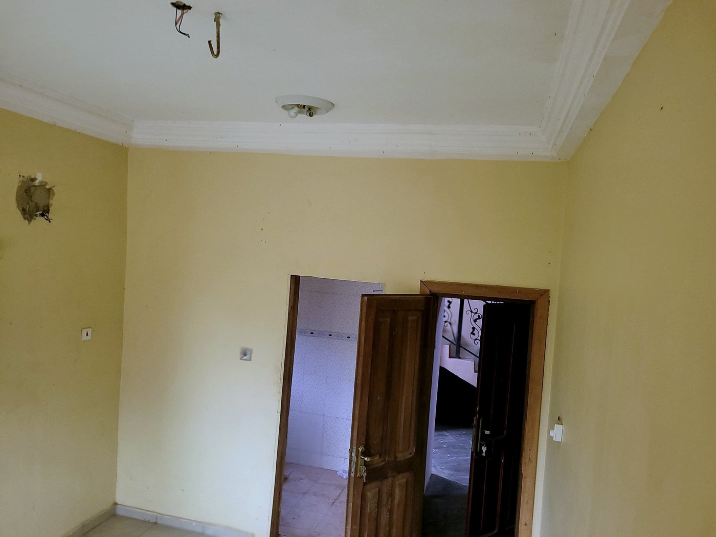 Bedroom and landing
